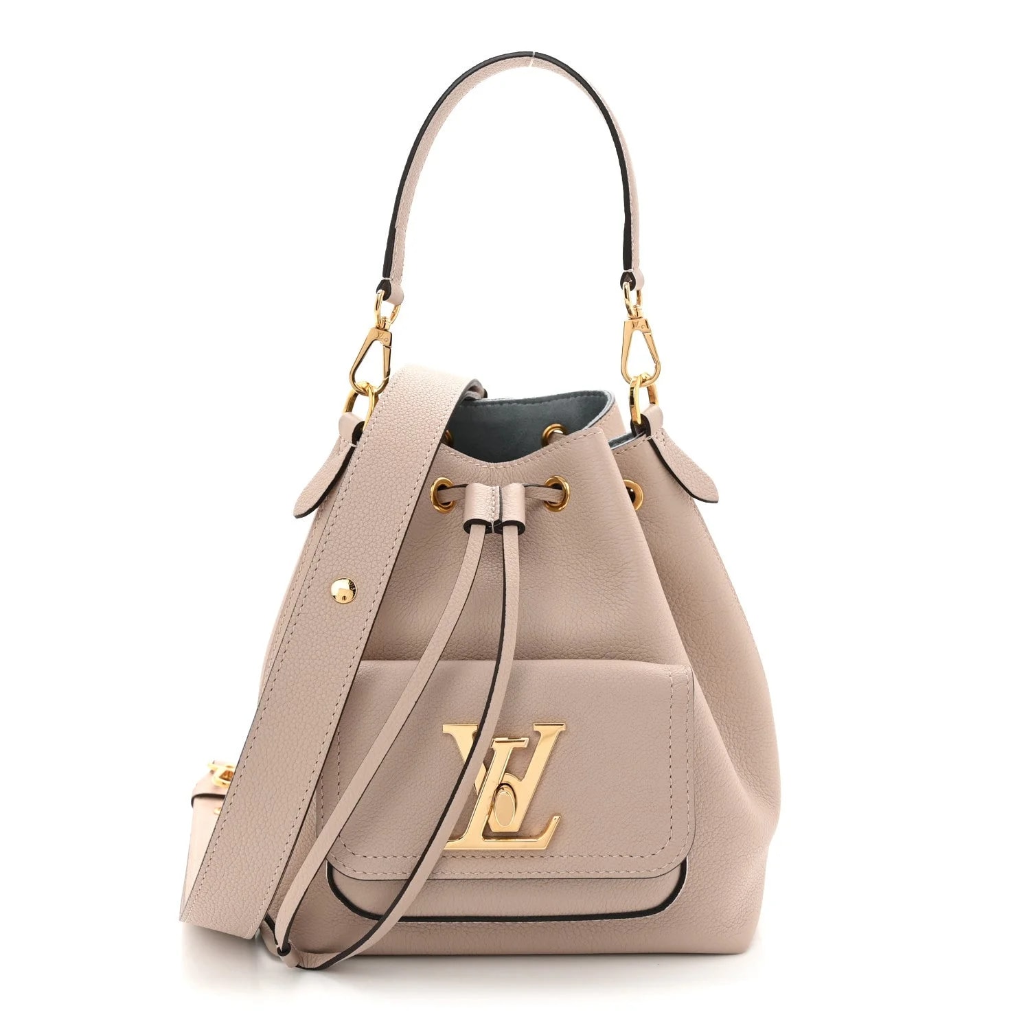 Louis Vuitton — Lockme Bucket Greige — Handbag — resale