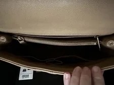 Chanel 17S Coco Handle Flapbag With Top Handle and Tone Metal 4