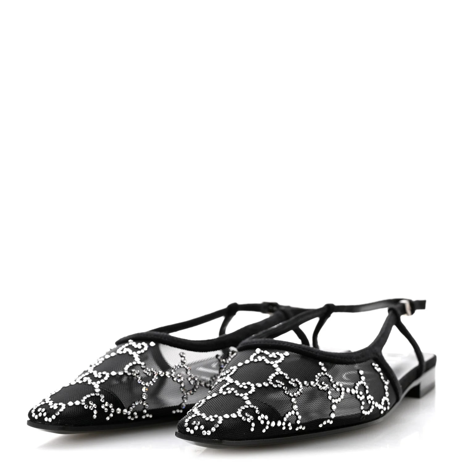 Tela Retino Kid Scamosciato GG Square Demi Ballet 36.5 4