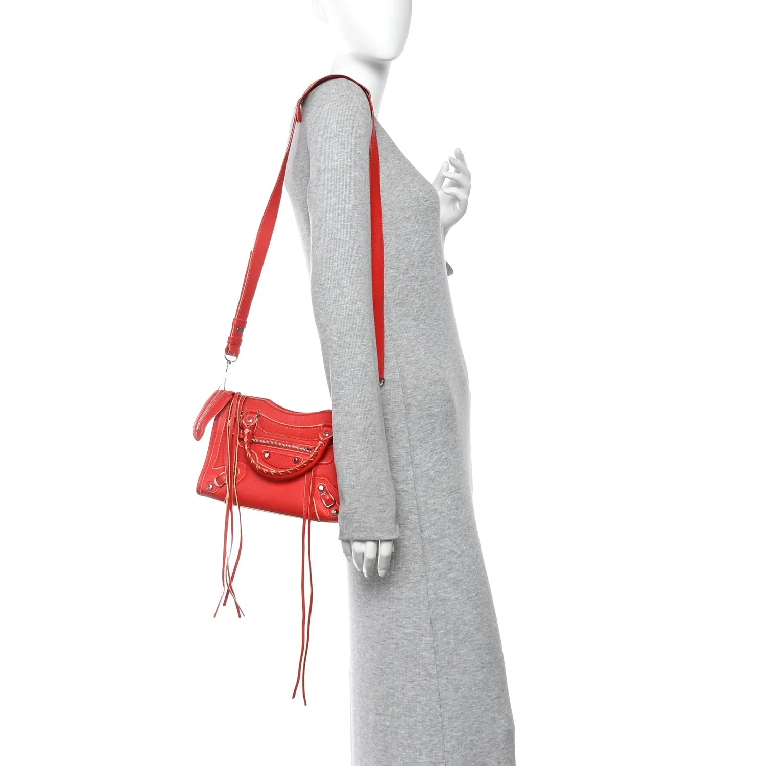 Supple Grained Classic Highlight Mini City Fraise 2