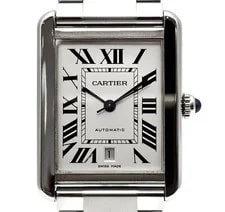 Cartier — Cartier Tank Solo Steel Small 7978313883 152116312 — Watch — resale