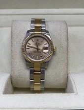 Rolex Lady-Datejust 179173 Champagne Dial on Jubilee With Box 3