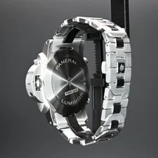 Panerai Luminor 1950 Chrono 44mm Blue Dial Steel Bracelet PAM01110 2021 4
