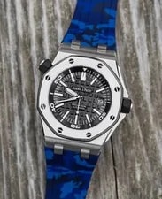 Audemars Piguet — Audemars Piguet Royal Oak Offshore Diver SS Black 42mm 15703ST.OO.A002CA.01 — Watch — resale