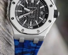 Audemars Piguet Royal Oak Offshore Diver SS Black 42mm 15703ST.OO.A002CA.01 2