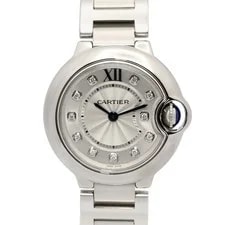 Cartier — Cartier Baron Blue SM 11P Diamond WE902073 Quartz SS — Watch — resale