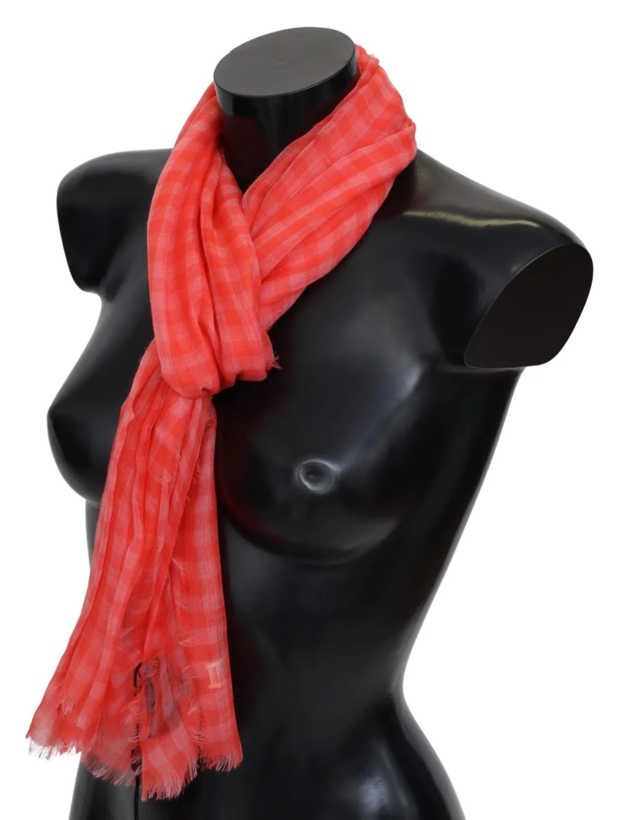 Missoni Check Wrap Fringes Scarf 2