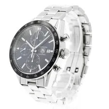 TAG Heuer — TAG Heuer Carrera CV201E-0 Automatic Chronograph Black Dial SS 41mm Date #C374 — Watch — resale