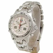 TAG Heuer Chronograph CG1111-0 Stainless Steel 39mm White Dial Quartz #NW166 2