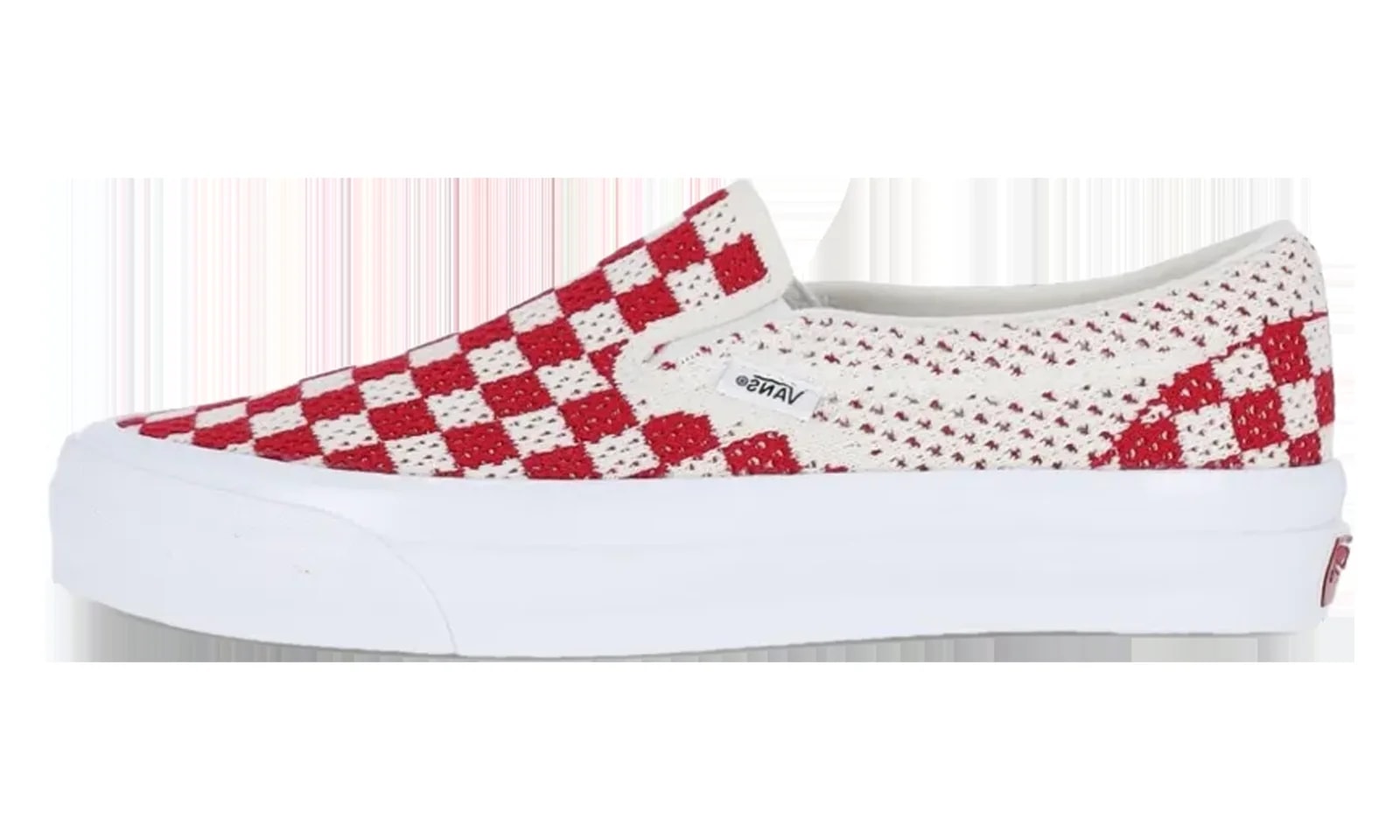 LX Classic Slip-On 98 "EK Checkerboard Marshmallow" VN000EG1CIS 2
