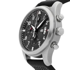 IWC Pilot's Double Chrono Patrouille Suisse Auto 46mm IW3778-05 2