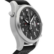 IWC Pilot's Double Chrono Patrouille Suisse Auto 46mm IW3778-05 3