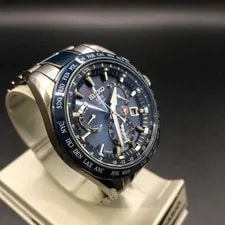 Seiko Astron 8X53-0AB0-2 Day Date Titanium Ceramic Solar Auth Works 3