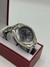 Breitling Chronomat B13050.1 Automatic Chronograph Blue Dial Two-Tone Gold Steel 3