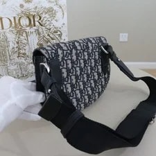 Dior Saddle Monogram Embroidered Saddle - Very Good #193L49H 2