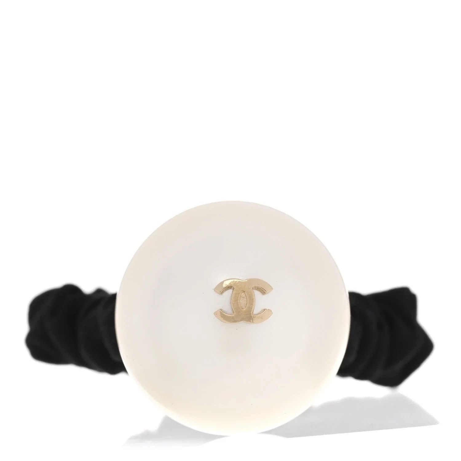 Chanel — CC Hair Tie Pearly — Accessory — resale