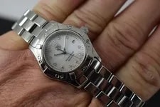 Tag Heuer Diamond Aquaracer Box Papers 1 Yr Gtee Retail Model waf1415 4