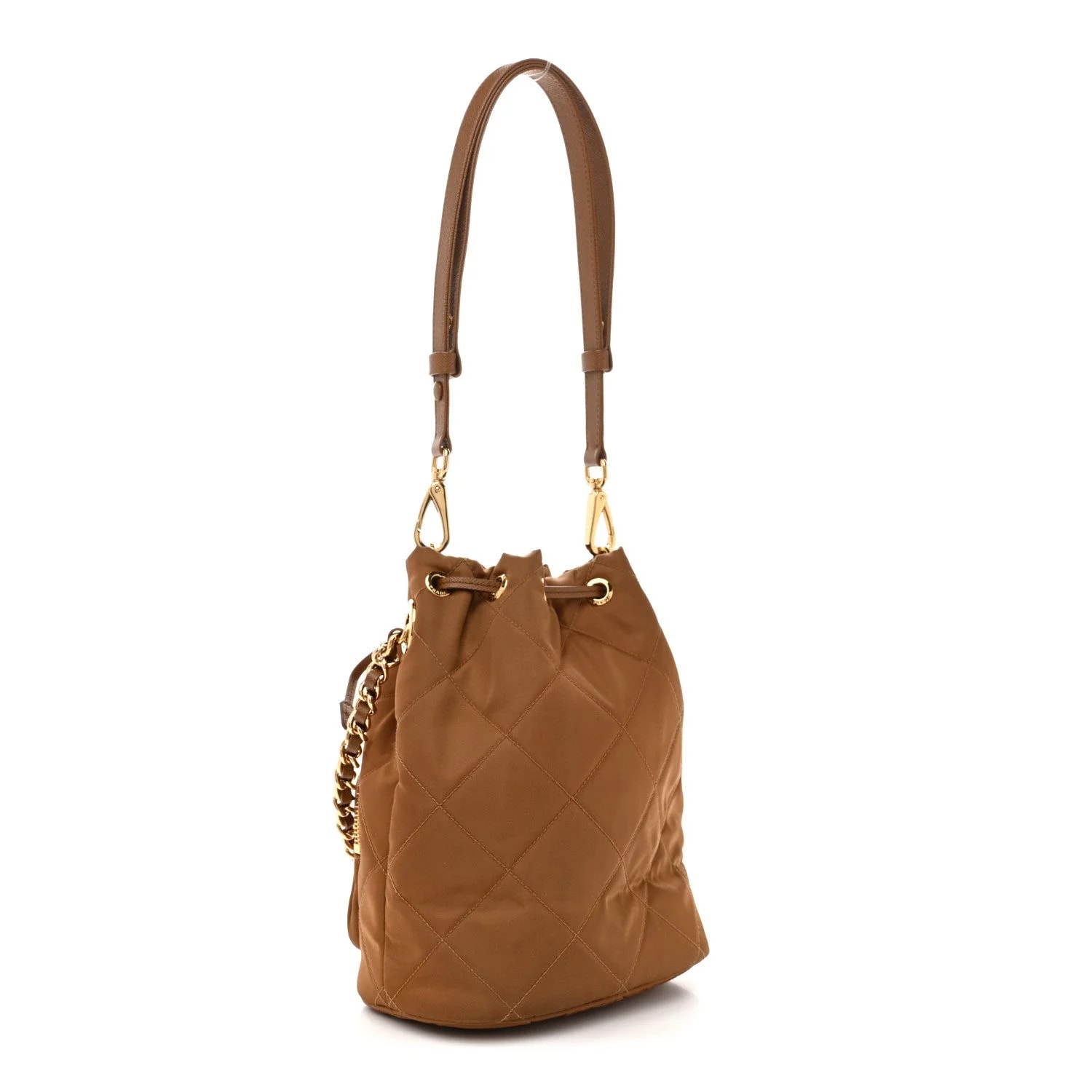 Stitched Re-Edition 1995 Chaine Drawstring Bucket Brandy 3
