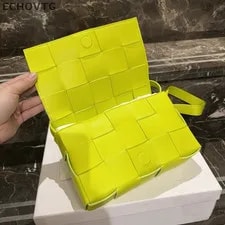 Bottega Veneta Cassette 15-grid Crossbody 4