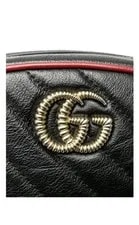 Gucci Effect Matelasse GG Marmont 2.0 Belt 75-30 493075 4