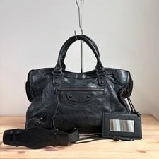 Balenciaga — Balenciaga the City 2way 115748 Y2K Auth Good — Handbag — resale