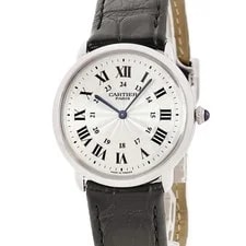 Cartier — Cartier Ronde W1528051 33.5mm Silver Dial Mechanical (Manual) #HDW177 — Watch — resale