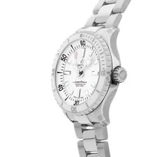 Breitling Superocean Steel Ceramic Auto 36mm White Bracelet A17377211A1A1 2