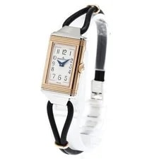 Jaeger-LeCoultre — Jaeger-lecoultre Reverso ONE Cordonne 200.D.47/Q3264520 17mm SS White #C2360 — Watch — resale
