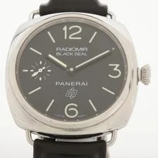 Panerai — Panerai Radiomir Black Seal PAM00380 SS SS×Non Original Rubber Stem-winder Black — Watch — resale