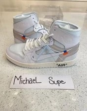 Air Jordan — Size 10 - Virgil Abloh Archive X Air Jordan 1 Retro OG High Alaska — Sneaker — resale
