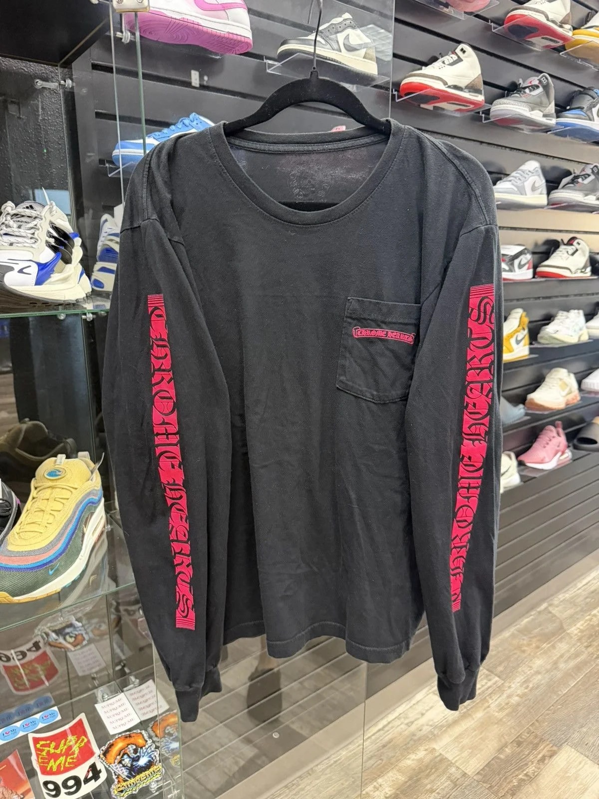 Chrome Hearts — Hearts Made in Hollywood Longsleeve L — streetwear — resale