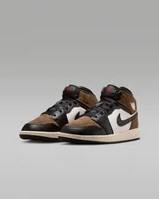 Air Jordan 1 Mid Palomino Big ' (GS) Size 3.5Y - 7Y 3