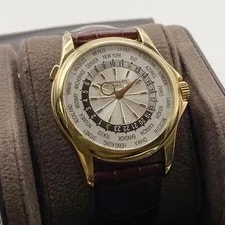 Patek Philippe World Time Complications Rose Gold Silver Dial 5130R-001 4