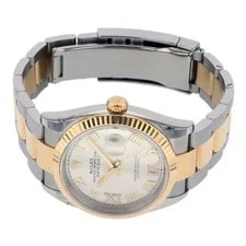 Rolex Datejust 126233 Automatic Winding Silver Rome VI and IX Diamonds 2