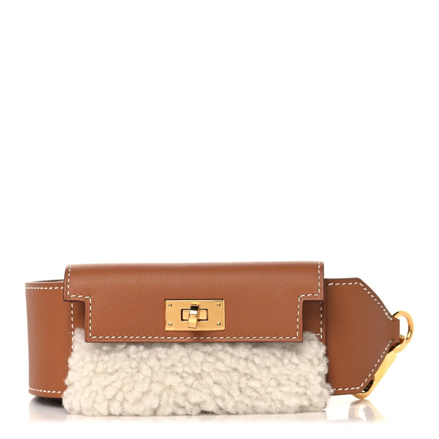 Hermès — Kelly Pocket Plush Shoulder Strap — Accessory — resale