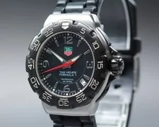 Tag Heuer — Near Tag Heuer Formula 1 WAC1210 Professional 200m Black Quartz — Watch — resale