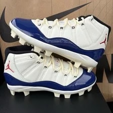 NEW Air Jordan 11 “ Air” Cleats / NBY HM7326-100 2