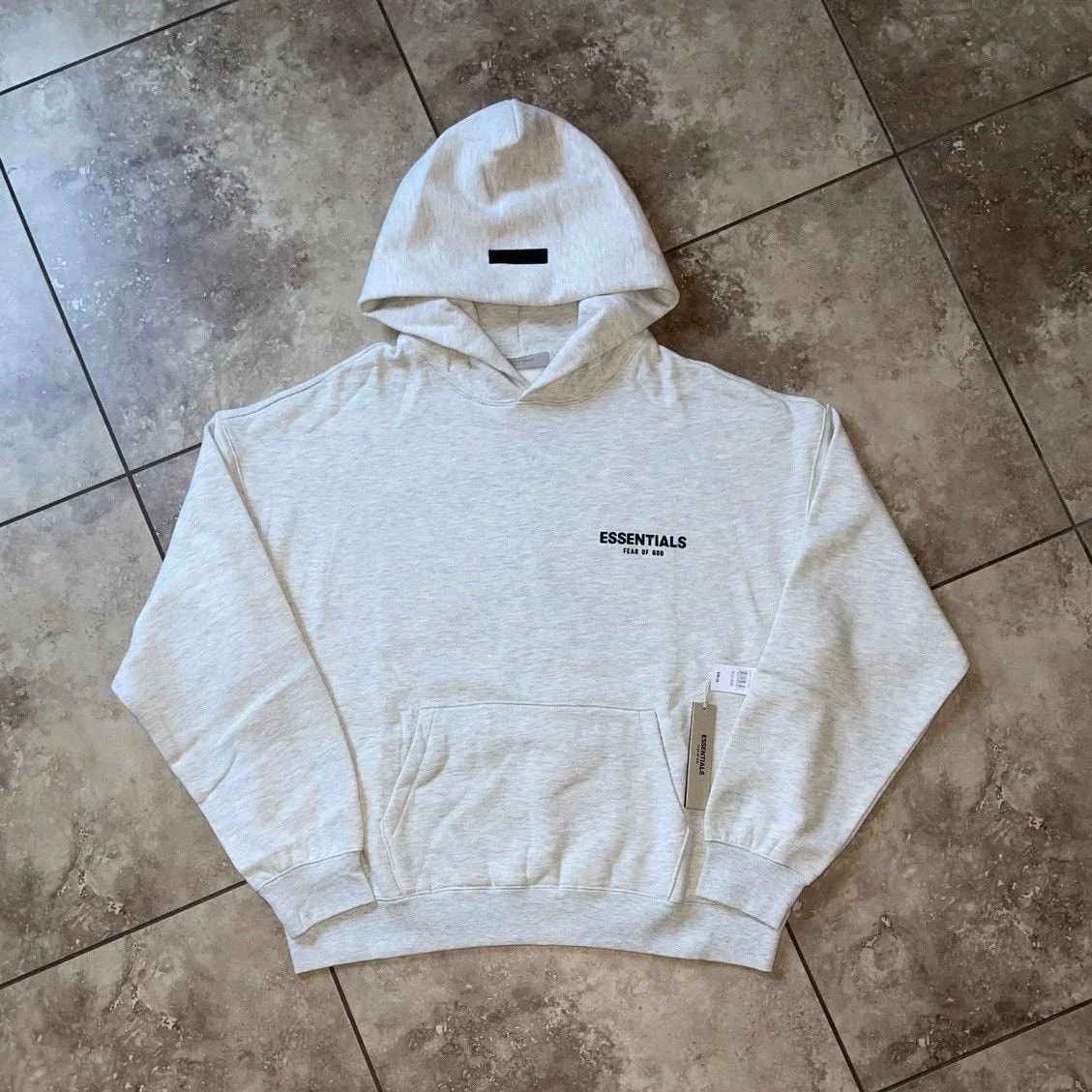 Fear of God Essentials — Fear of God Essentials Hoodie Light — streetwear — resale