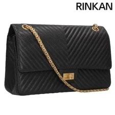 Chanel — Chanel 2.55 Chevron W Flap Chain d0df577d63ea — Handbag — resale