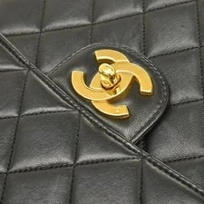 Auth Chanel Classic Flap Chain Crossbody 3