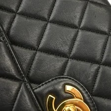 Auth Chanel Classic Flap Chain Crossbody 4