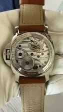 Panerai Luminor Black With Brown Leather Strap - PAM00111 3