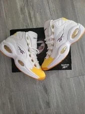 Reebok — New Reebok Question Mid Allen Iverson Toe Lakers Kobe 7 — Sneaker — resale