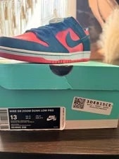 Nike SB Dunk Low Pro - Reverse Shark (Size US 13) 4