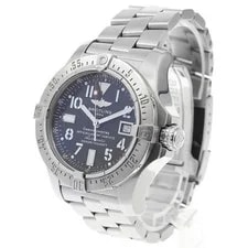Breitling Avenger Seawolf A17330 44mm SS Black #C20457 2