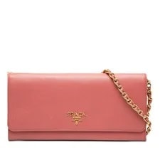 Prada — Prada Chain Wallet 2WAY From Japan — Handbag — deal