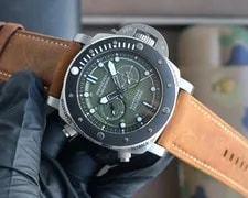 Panerai Submersible Automatic Mechanical Movement 44mm Green Dial 4