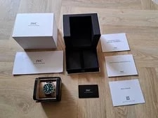 IWC Pilot Chronograph 41 Green Dial 2024 Full Set Excellent Condition 3