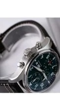 IWC Pilot Chronograph 41 Green Dial 2024 Full Set Excellent Condition 4