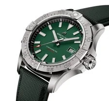 Breitling Avenger Automatic 42mm Green Dial Leather Strap (Msrp: $4,900) 2